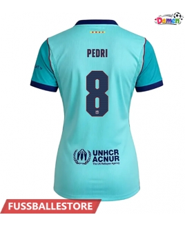 Günstige Barcelona Pedri Gonzalez #8 3rd trikot Damen 2026-27 Kurzarm
